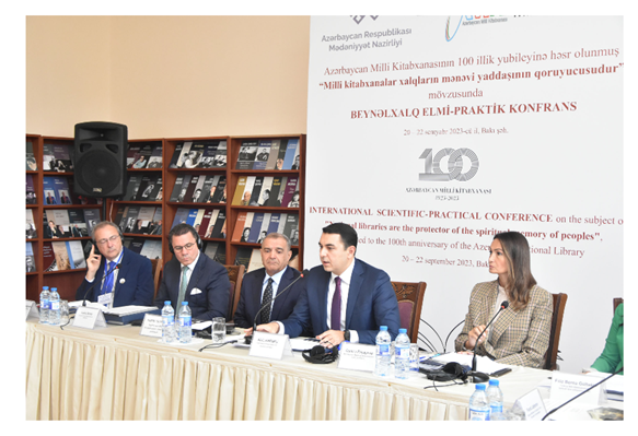 ECO Attends the 100th Anniversary Celebrations of the National Library of Azerbaijan