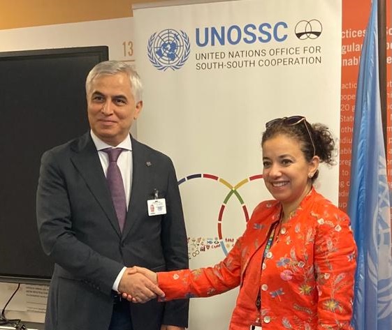 ECO Secretary General Meets with UN-OSSC Director