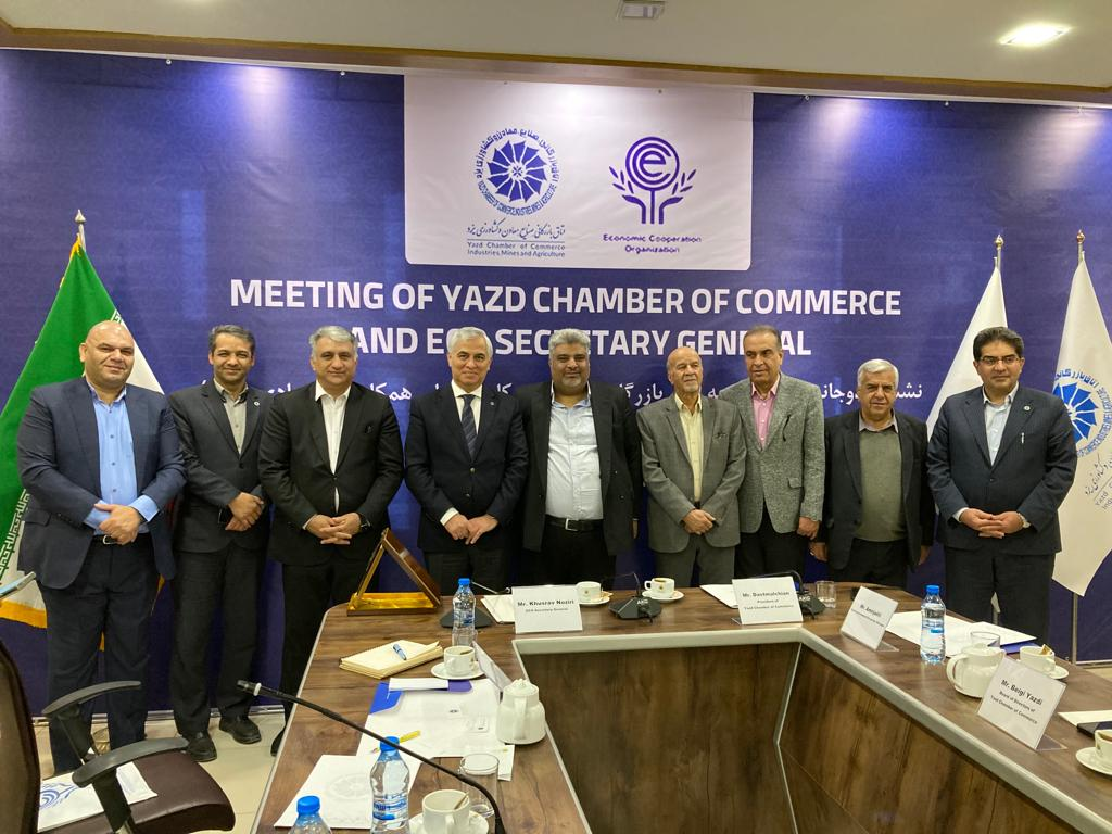 ECO Secretary General Meets with the President of Yazd Chamber of Commerce