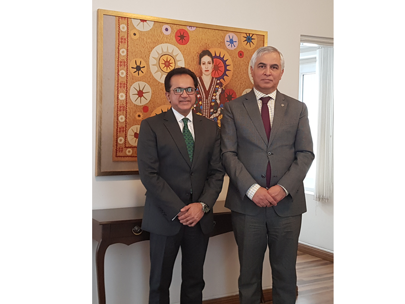 Ambassador of Pakistan to Iran Visits ECO Secretariat 