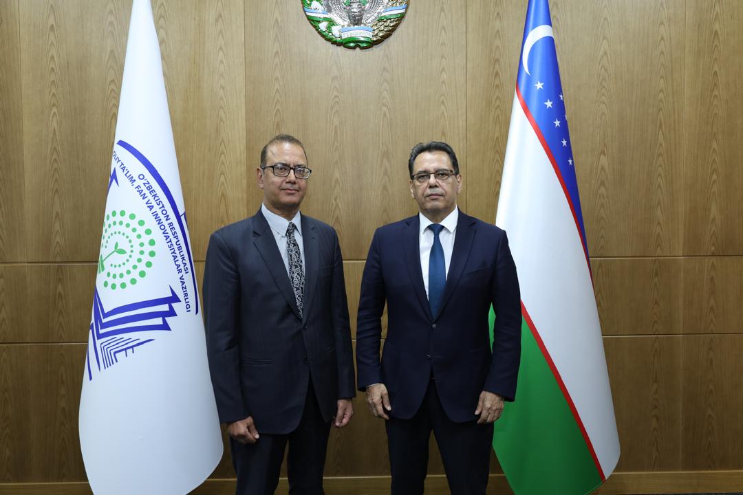ECO Deputy Secretary General meets Uzbekistan Minister of Higher Education, Science and Innovations