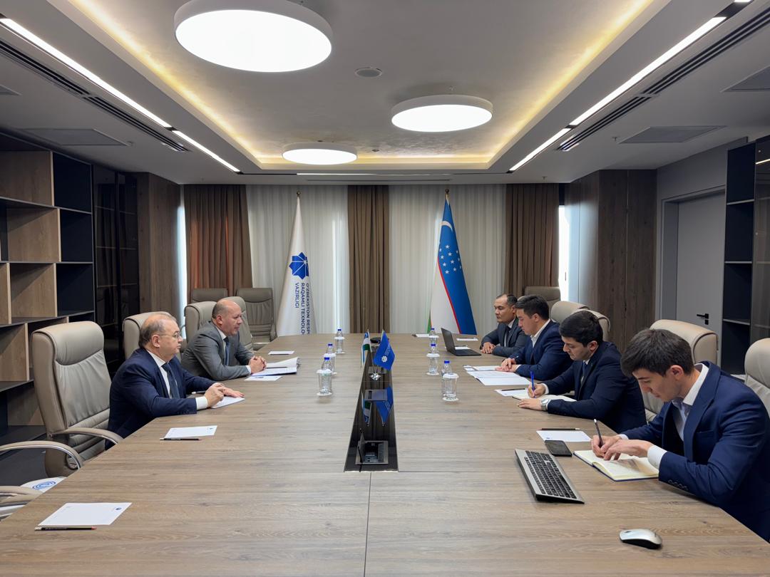 ECO Deputy Secretary General Meets with Deputy Minister of Digital Technologies of Uzbekistan