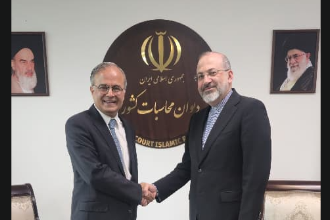 Secretary General Meets President Supreme Audit Court of Iran