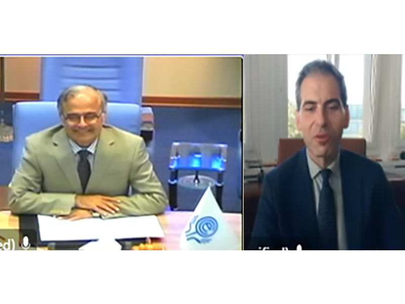ECO Secretary General Congratulates New IRU Secretary General in a Videoconference Meeting