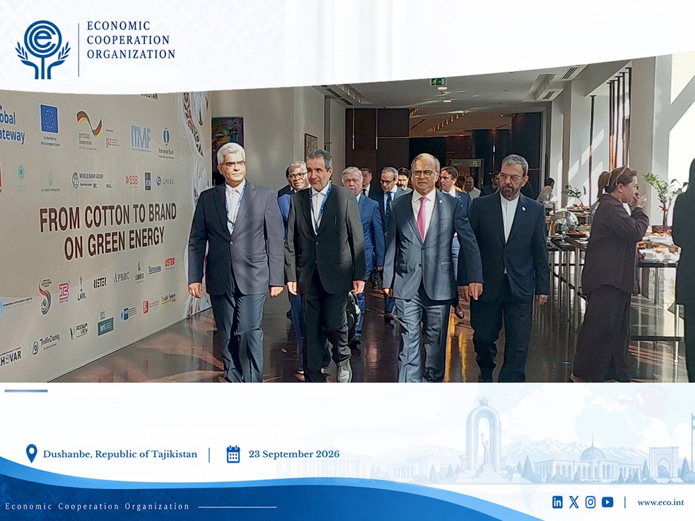 ECO Participates at the Second International Textile Forum in Dushanbe
