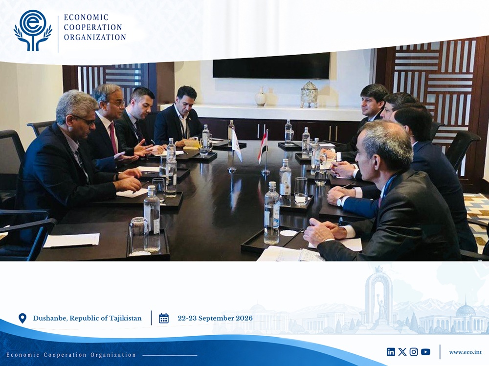 ECO Secretary General Meets Tajikistan’s Minister of Industry and New Technologies