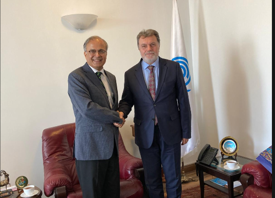 Permanent Representative of Türkiye Pays Farewell Visit to ECO