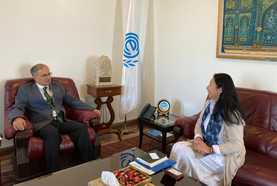 ECO Secretary General Receives UNHCR Representative