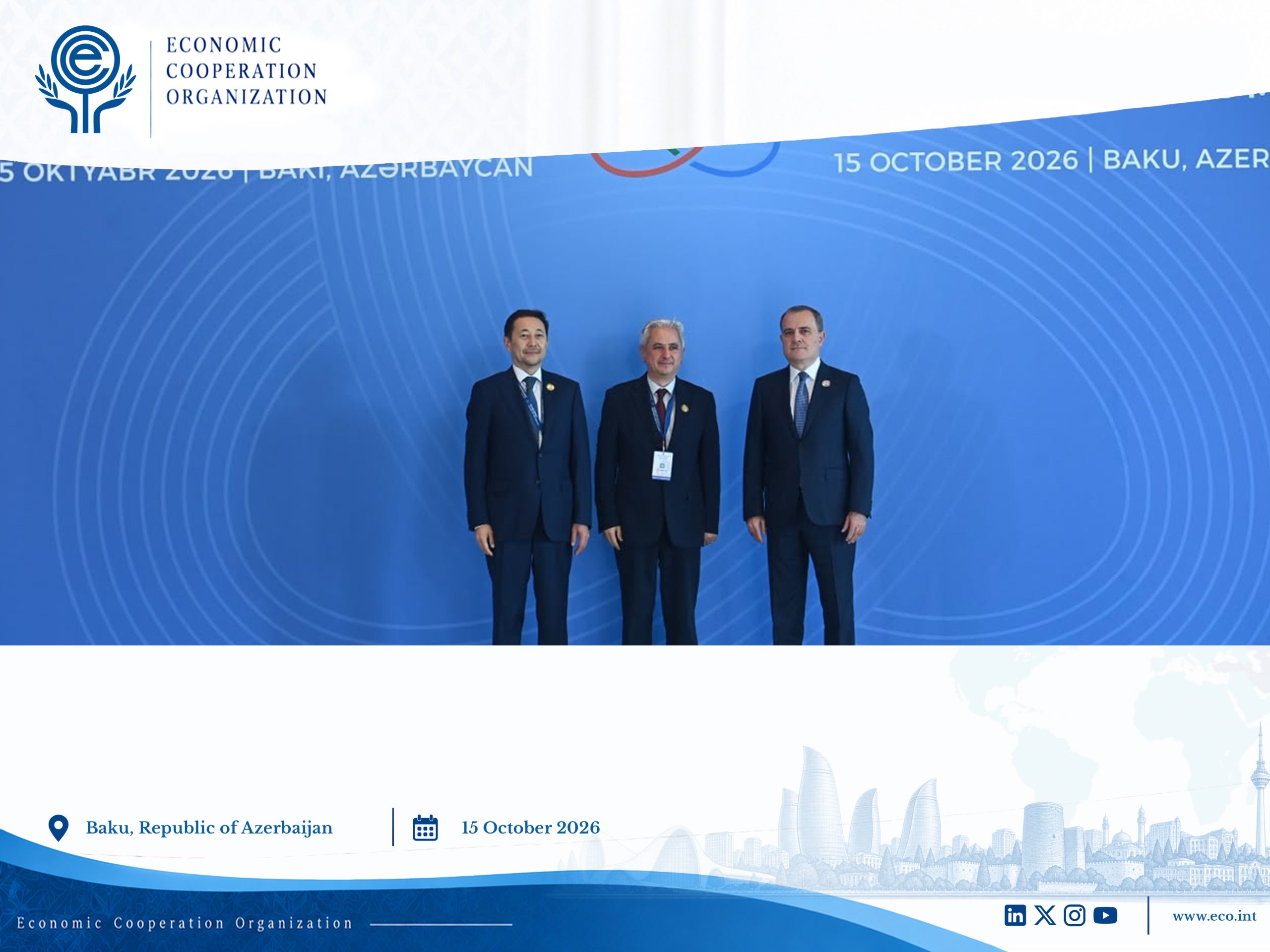 ECO Participates in the 7th CICA Summit in Baku
